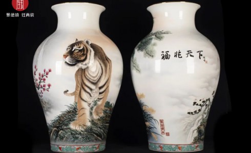 景德钰青|《福兆天下》国匠大师瓷 · 上海世博会中国馆永久珍