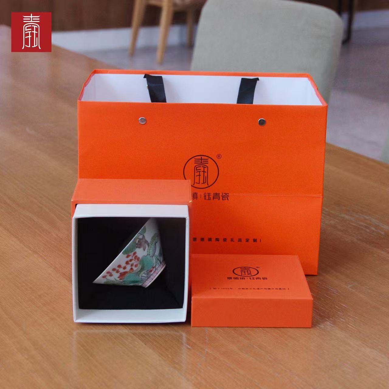 景德钰青•私人定制【仿古荷塘月色】