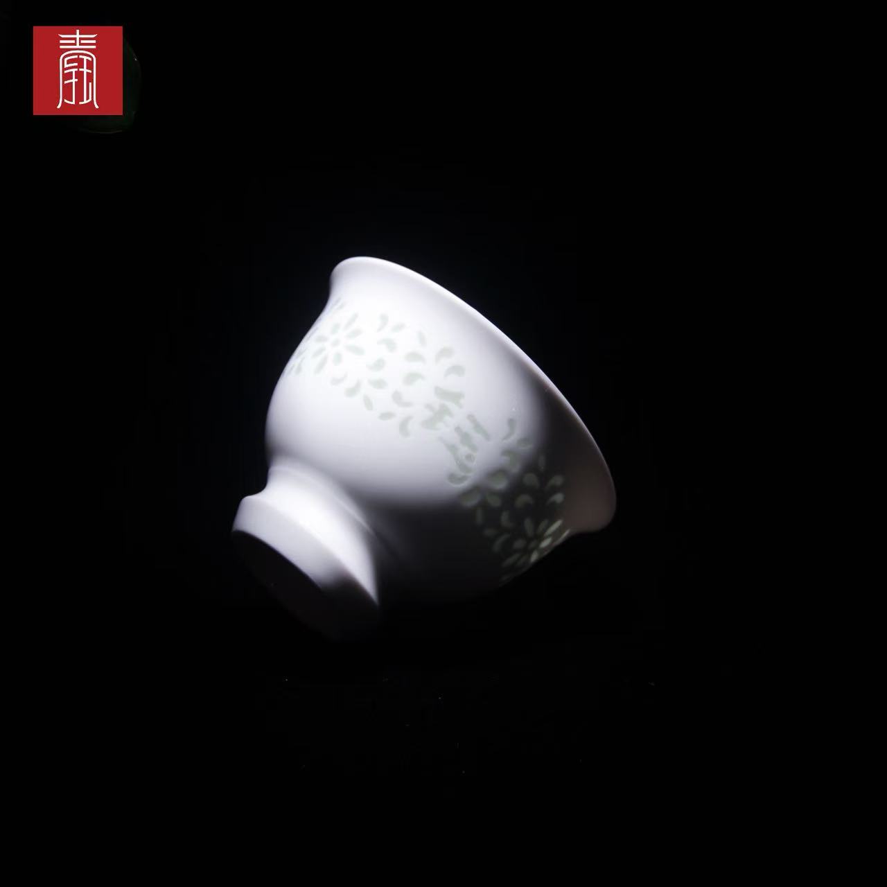 景德钰青•【钰字·白玉玲珑主人杯】