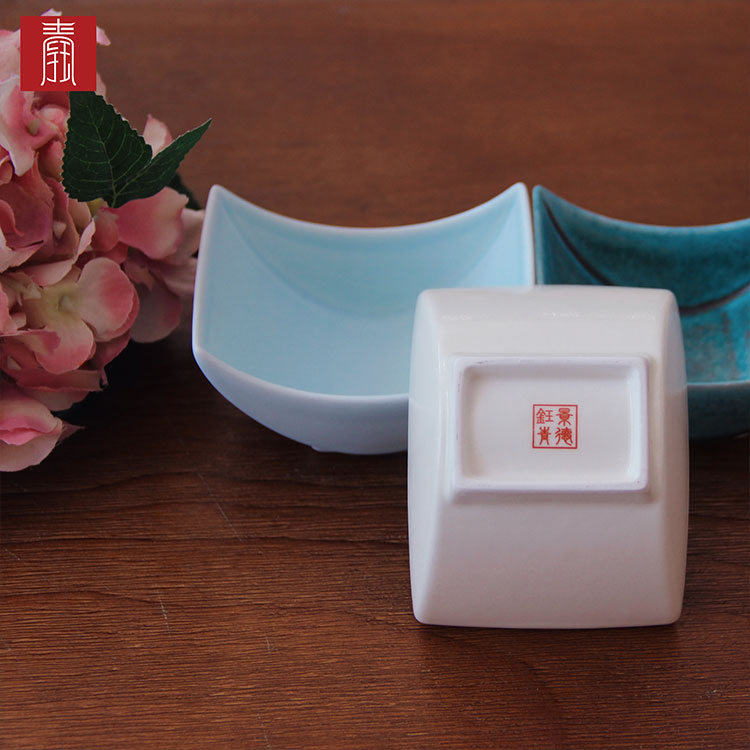 景德钰青·餐具【调料碟】