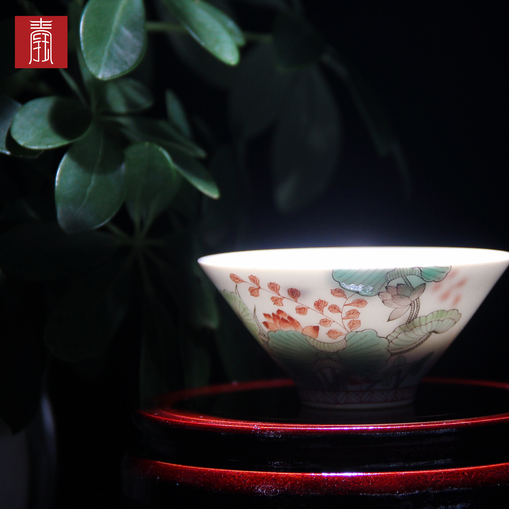 景德钰青•私人定制【仿古荷塘月色】