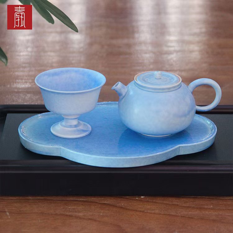 景德钰青 ·【柴烧茶器】