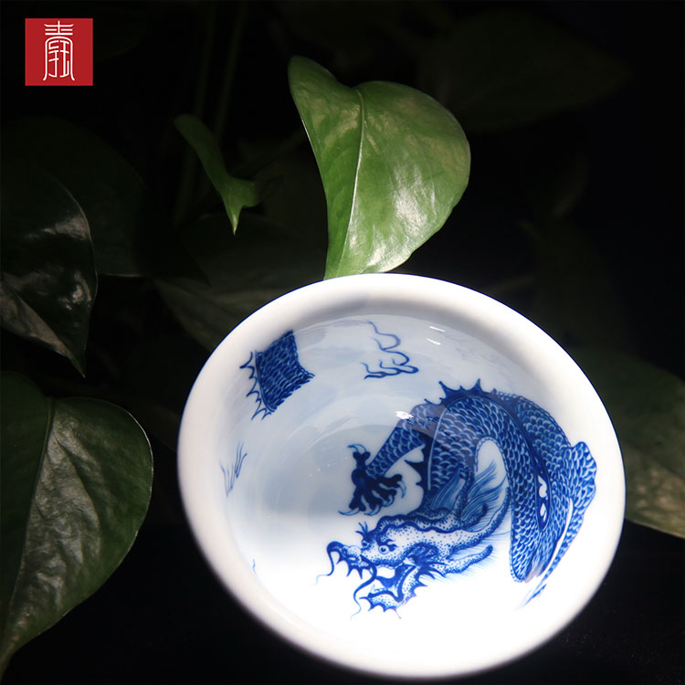 景德钰青 •私人定制【龙腾四海主人杯】