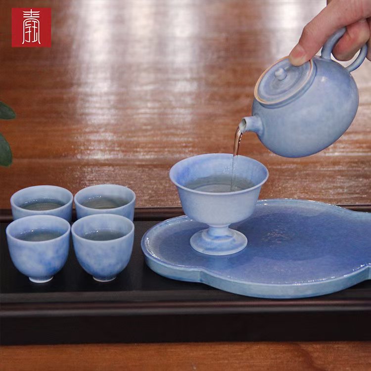 景德钰青 ·【柴烧茶器】