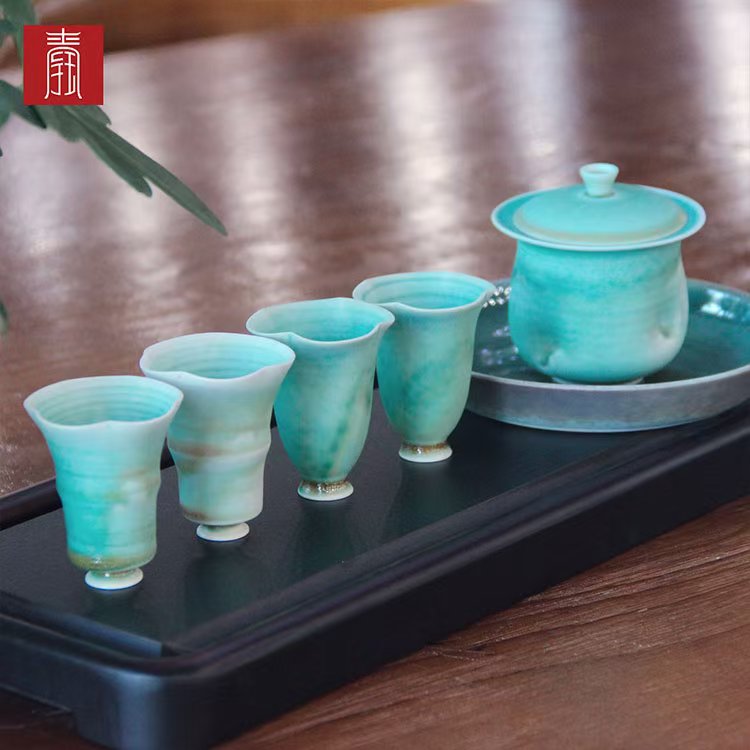 景德钰青 ·【柴烧茶器】
