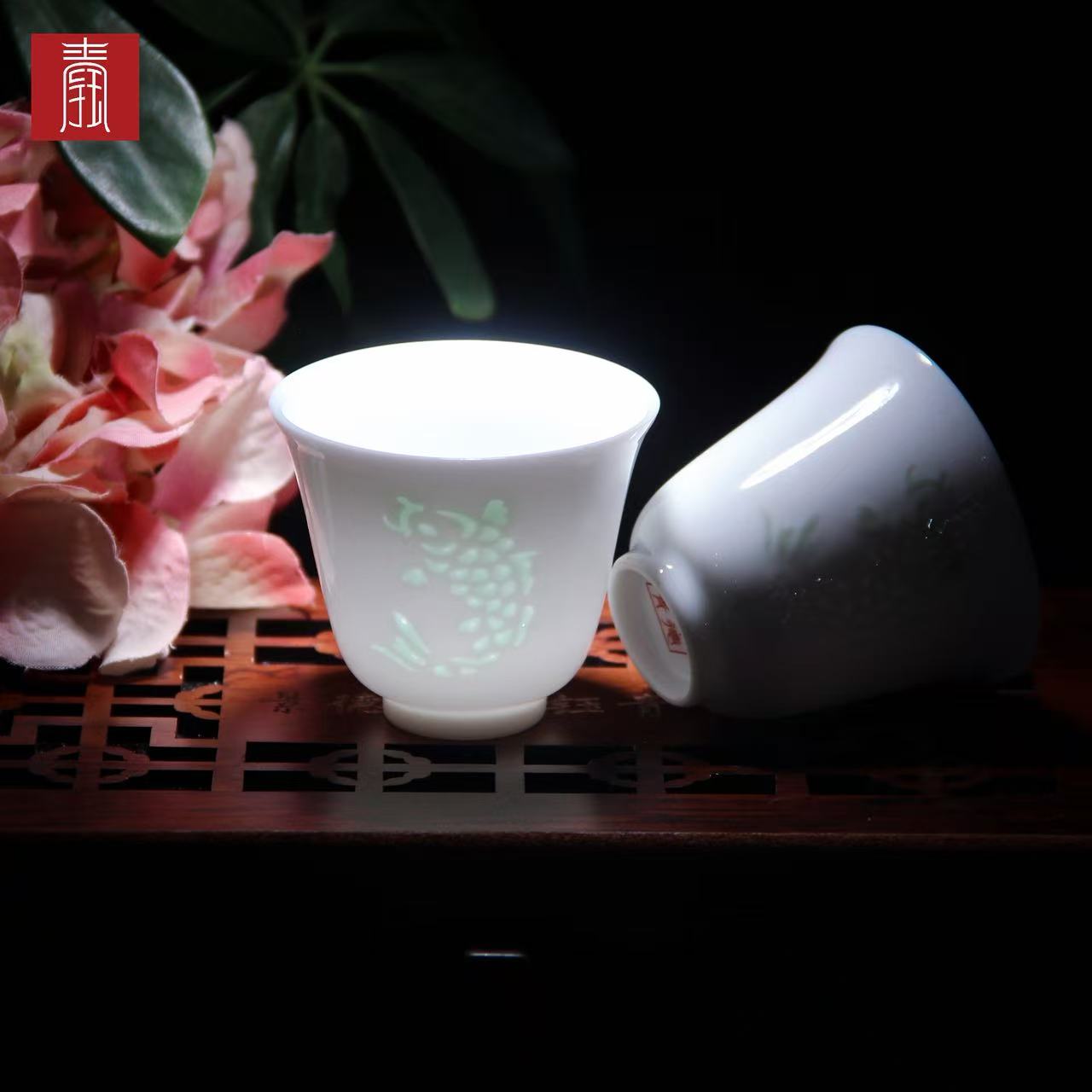 景德钰青•主人杯【小鱼杯】