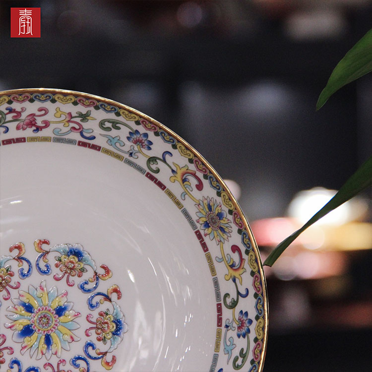 景德钰青•MINI餐具【珐琅彩雅白】