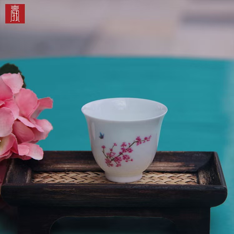 景德钰青·【白瓷·花香】