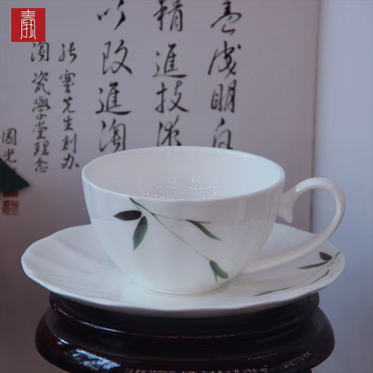 景德钰青•【如意 咖啡杯】