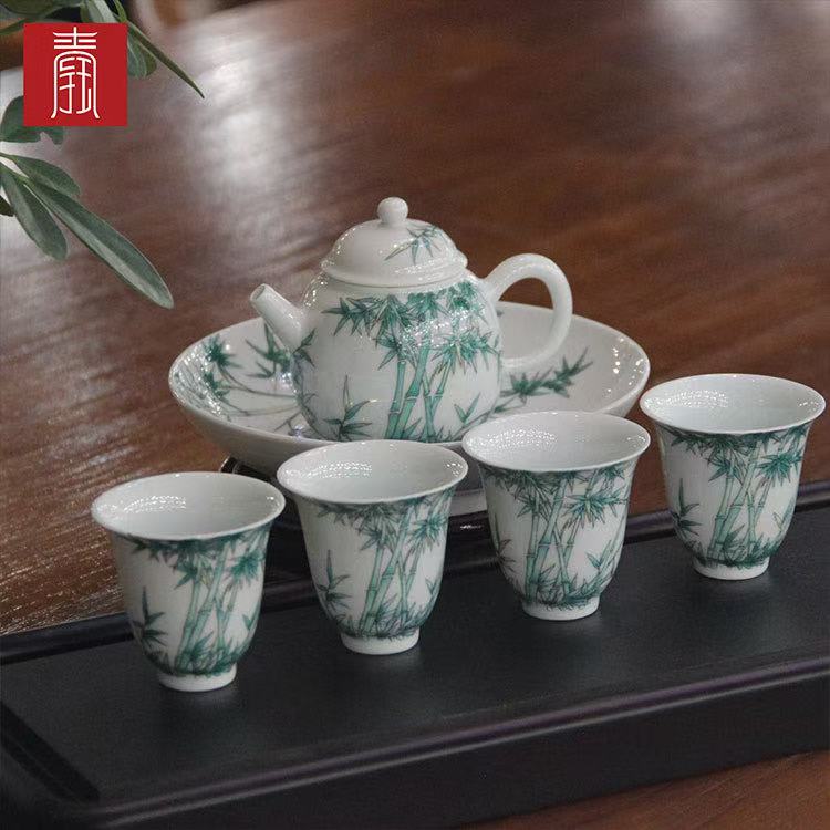 景德钰青•高品【竹 】