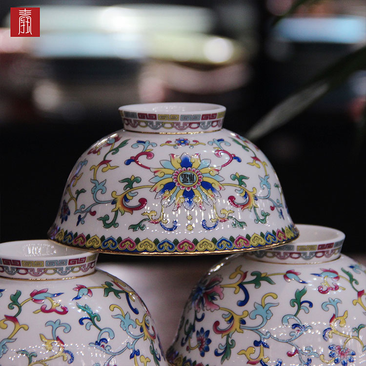 景德钰青•MINI餐具【珐琅彩雅白】