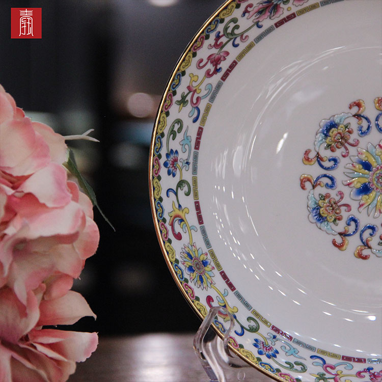 景德钰青•MINI餐具【珐琅彩雅白】