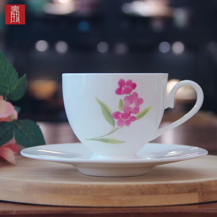 景德钰青•【顺心 咖啡杯】