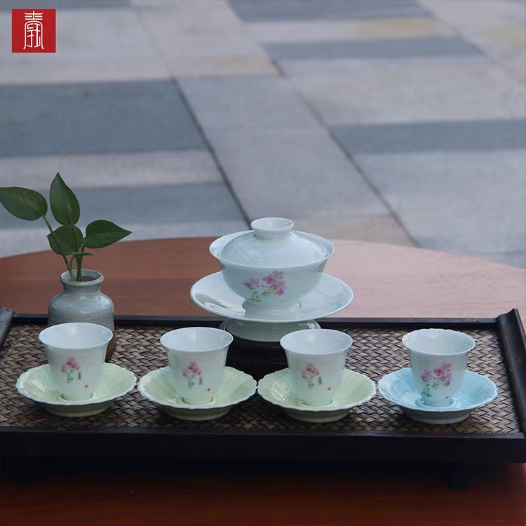 景德钰青·【白瓷·繁花】