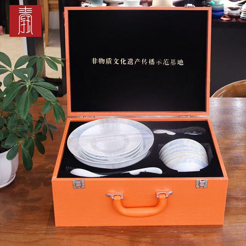 景德钰青•MINI餐具【时光漫步】