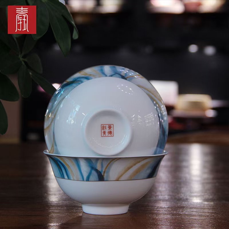 景德钰青•MINI餐具【马如龙】