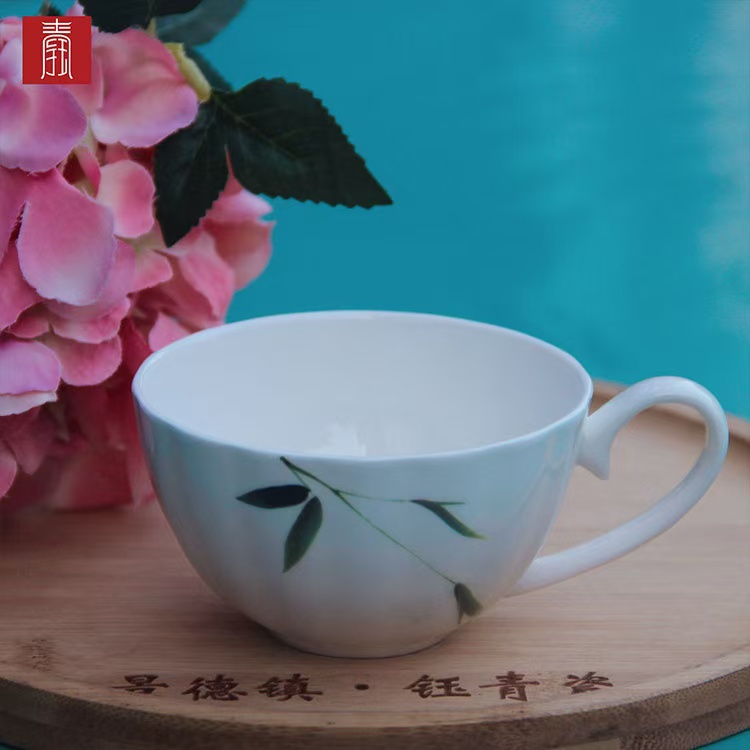 景德钰青•【如意 咖啡杯】