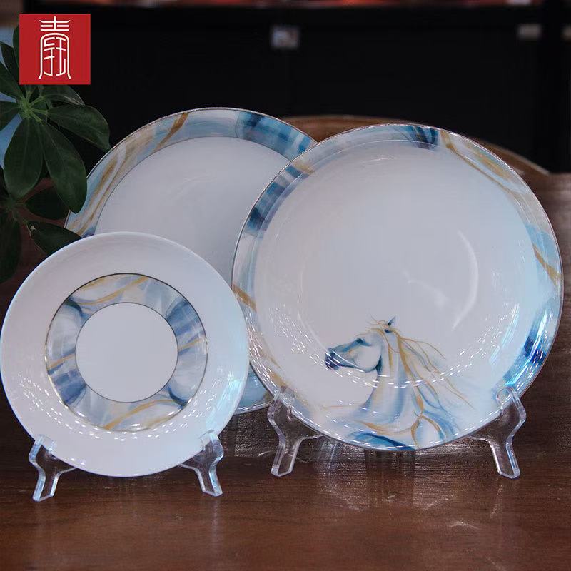 景德钰青•MINI餐具【马如龙】